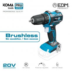 Berbequim Aparafusador 20V Brushless - Koma Tools Pro