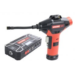 Estação de Energia, 12Ah, Power Bank + Mini Compressor - MADER® | Power Tools