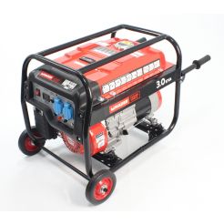  Gerador Monofásico. AVR, 3.0Kva, 15L  - MADER® | Power Tools