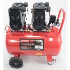 Compressor de Ar Monobloco. 100L. 6HP. 4 Cabeças - 2 Motores - MADER® | Power Tools