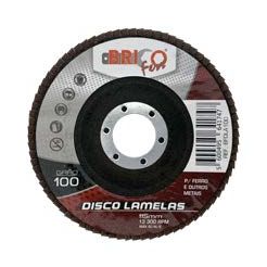 Disco lamelas / alumínio ø115mm gr 40 bricoferr